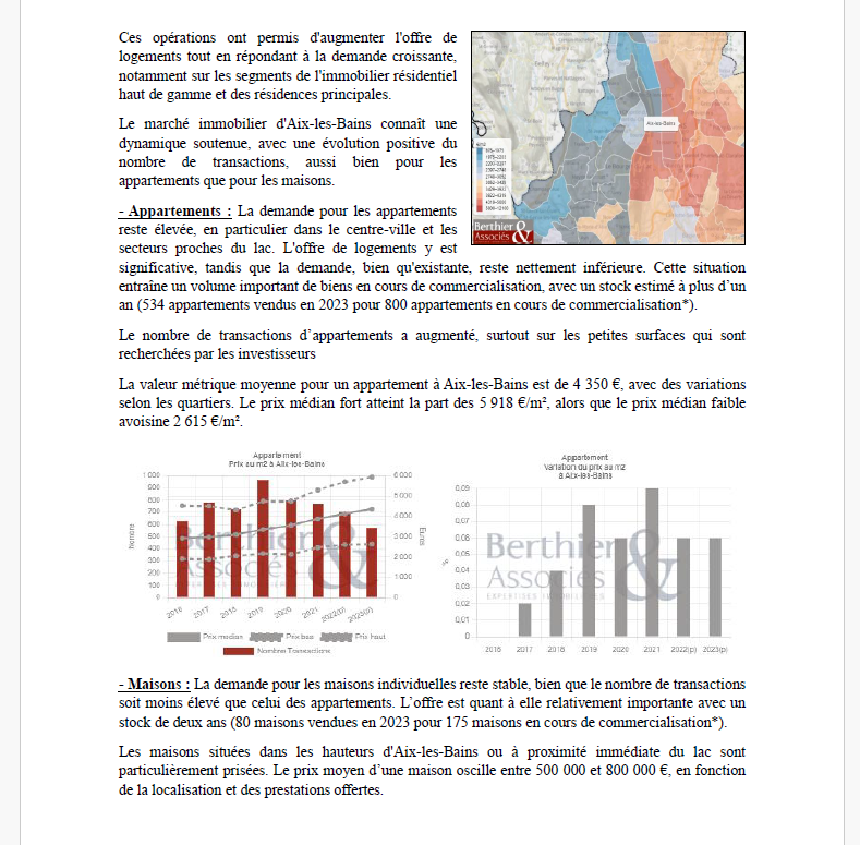 Description et analyse de marché commune